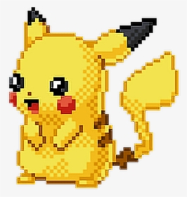 Transparent Cute Pikachu Png - Cute Pixel Art Pokemon, Png Download, Transparent PNG