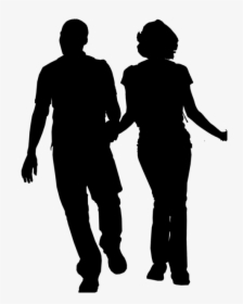 Silhouette Shadow Person - Silhouette Of People Png, Transparent Png, Transparent PNG