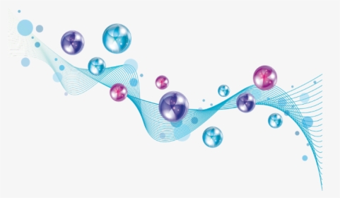 #mq #blue #bubbles #swirls #decorate #pearls - 科技 背景, HD Png Download, Transparent PNG