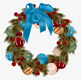 Christmas Wreath Png - Wreath, Transparent Png, Transparent PNG