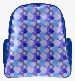 Blue Bubble Pop Multi-pockets Backpack - Laptop Bag, HD Png Download, Transparent PNG