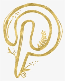Hand Drawn Social Media Gold - Calligraphy, HD Png Download, Transparent PNG