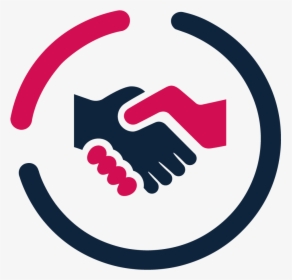 Outsourced Utilities Integrity Icon - Hand Shaking Image Blue, HD Png Download, Transparent PNG