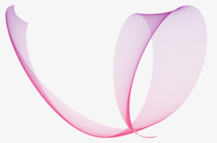 #curve #loop #pink #rosy #rosa #rose #rosado #pinkish - Cintas Decorativas Png Violetas, Transparent Png, Transparent PNG