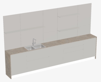 Preview Of Vida Kitchen Wall With Sink Unit - Sideboard, HD Png Download, Transparent PNG