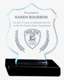 Shield Acrylic Trophy , Png Download - Zero Project Award Winner 2018, Transparent Png, Transparent PNG