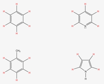 Hydrogens On Aromatic Ring, HD Png Download, Transparent PNG