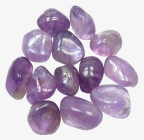 Purple Crystal Stone , Png Download - Tumbled Amethyst, Transparent Png, Transparent PNG