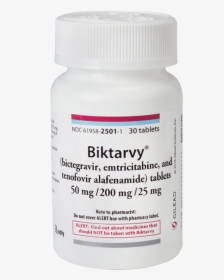 Biktarvy - Bictegravir Emtricitabine And Tenofovir Alafenamide, HD Png Download, Transparent PNG