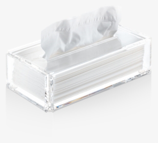 Acrylic Tissue-box - Silver, HD Png Download, Transparent PNG