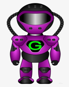 Spaceman Astronaut Space Spacesuit Print - Drawing Of Space Robot, HD Png Download, Transparent PNG