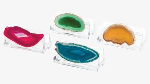 Acrylic Agate Business Card Holder - Gemstone, HD Png Download, Transparent PNG
