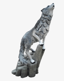 Wolf - Statue, HD Png Download, Transparent PNG
