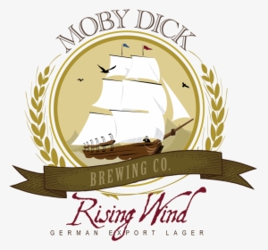 Rising Wind German Export Lager - Ishmael Moby Dick Brewing Co, HD Png Download, Transparent PNG