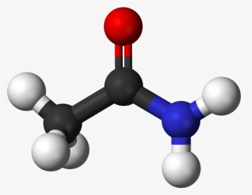 Acetamide 3d Balls - Urea Molecule, HD Png Download, Transparent PNG