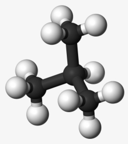 Isobutane 3d Balls - Compact Molecules, HD Png Download, Transparent PNG