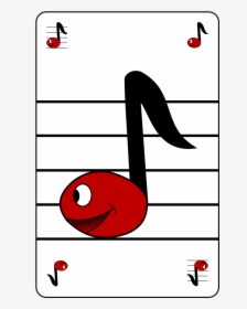 Zmr Noteman Card - Music Note Game, HD Png Download, Transparent PNG