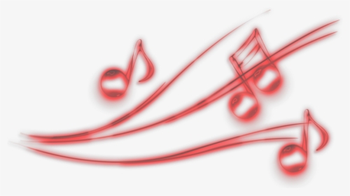 #mq #red #music #note #neon - Slope, HD Png Download, Transparent PNG
