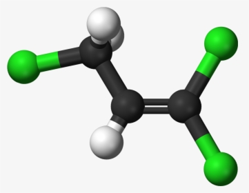 1,1,3 Trichloropropene 3d Balls - 1 1 Dichloroethylene, HD Png Download, Transparent PNG