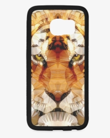 Abstract Tiger Rubber Case For Samsung Galaxy S6 Edge - Samsung, HD Png Download, Transparent PNG