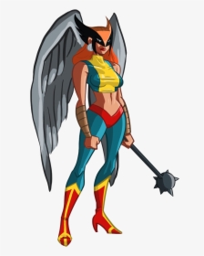 Hawkgirl Transparent Background - Hawkgirl, HD Png Download, Transparent PNG