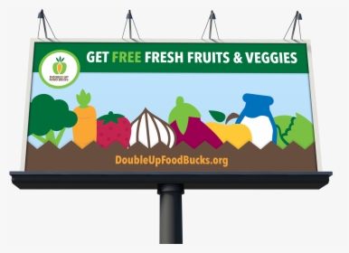 Billboard Vegetables And Fruits, HD Png Download, Transparent PNG
