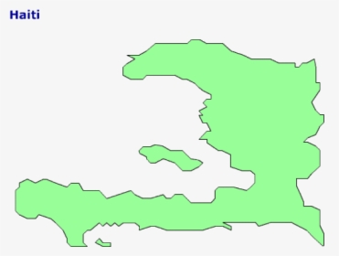 Map Of Haiti - Haiti Country Map Outline, HD Png Download, Transparent PNG
