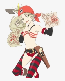Magilou’s 4☆ Image From The Pirate Costume Gacha - Tales Of Asteria Magilou, HD Png Download, Transparent PNG
