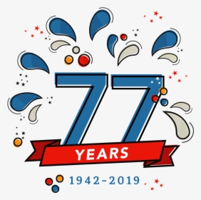 77 Years 01, HD Png Download, Transparent PNG