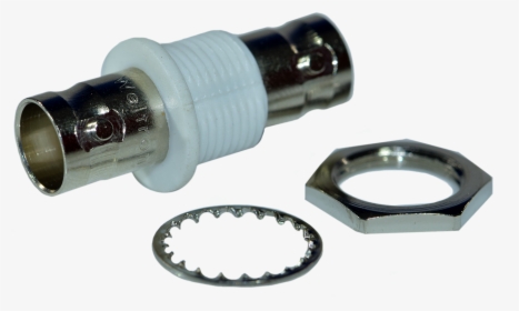Bnc Jack To Bnc Jack Bulkhead Insulated 75-ohm Adapter - Tool, HD Png Download, Transparent PNG