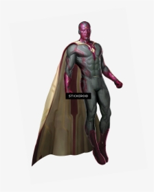 Marvel Vision Characters Fictional , Png Download - Vision Marvel, Transparent Png, Transparent PNG