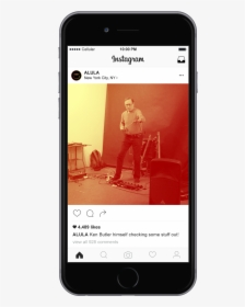 Alula Instagram Mockup 3 - Mobile Phone, HD Png Download, Transparent PNG