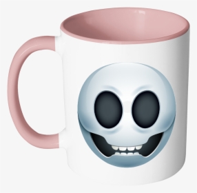 Emoji Skull Accent Mug - Mug, HD Png Download, Transparent PNG