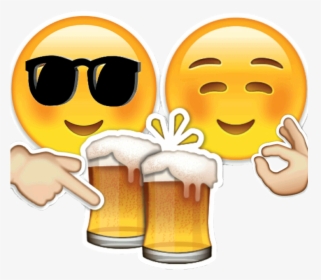 Beer Emoji Png, Transparent Png, Transparent PNG