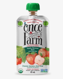 Apple, Banana, Kale Pouch - Once Upon A Farm Smoothies, HD Png Download, Transparent PNG