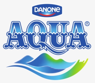 Danone Aqua , Png Download - Logo Aqua Danone Png, Transparent Png, Transparent PNG