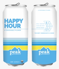 Happyhour 16oz Can Mockup - Peak Happy Hour, HD Png Download, Transparent PNG