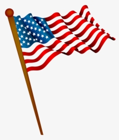 High Resolution Vector American Flag, HD Png Download, Transparent PNG