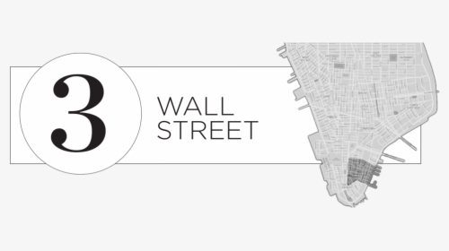 3 Wall Street Header With Map - Architecture, HD Png Download, Transparent PNG
