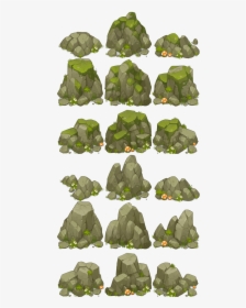 Concept Art Tree Platform Game Video Leaf - Rock Concept Art, HD Png Download, Transparent PNG