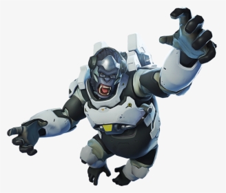 Winston Png Overwatch Picture Black And White - Overwatch Winston Png, Transparent Png, Transparent PNG
