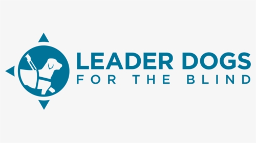 2017 Ldfb Logo Horizontal Blue1c - Leader Dog For The Blind, HD Png Download, Transparent PNG