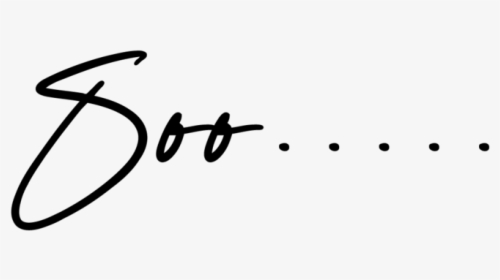 Sooo-2nd - Calligraphy, HD Png Download, Transparent PNG