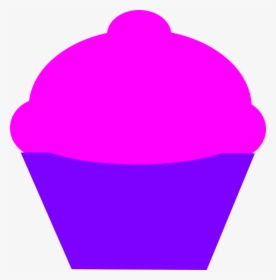 Pink And Curple Cupcake Svg Clip Arts, HD Png Download, Transparent PNG