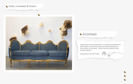 Archibald Sofa , Png Download - Studio Couch, Transparent Png, Transparent PNG