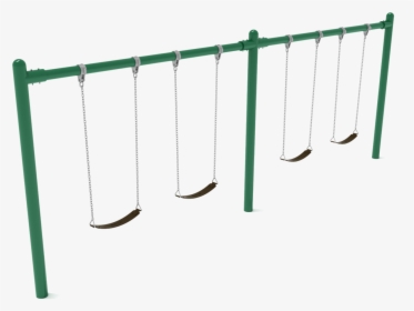 2-bay Single Post Swings Included In Play Pkg 011 In - Swing, HD Png Download, Transparent PNG