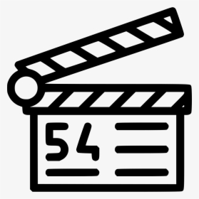 Film Clapper - Clapperboard, HD Png Download, Transparent PNG