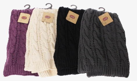 Winter Neck & Head Protection-scarf Ladies Cable Knit - Wool, HD Png Download, Transparent PNG