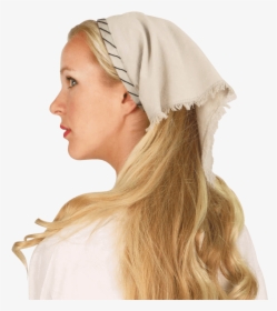 Asta Triangle Head Scarf - Hair Down With Head Scarf, HD Png Download, Transparent PNG