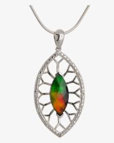 Sterling Silver Marquise Sapphire Camilla Pendant By - Pendant, HD Png Download, Transparent PNG